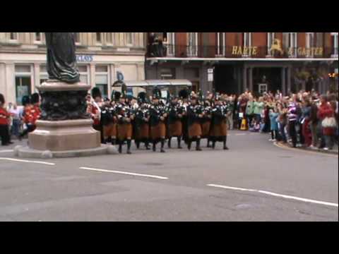 bagpipes - Hi All! Went out expecting the corps of drums today but instead got the bagpipes! Here we see them playing some lovely tunes! Enjoy the video! BEWARE: Next s...