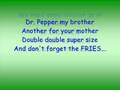 Fast Food Freestyle Lyrics