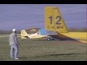 Air Cadet Scout towplane landing for another hookup. Gliders were being towed to 1300' with a new launch every 6 minutes.
