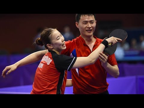 Nord- und Sdkorea vereint: Historisches Tischtennis-Do ...