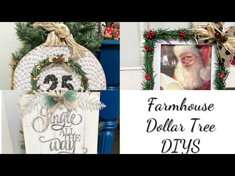 Dollar Tree Christmas DIY// Friend Hop Friday!