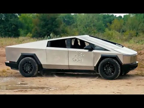 Elon Musk shows off Tesla Cybertruck's amazing features at the delivery event