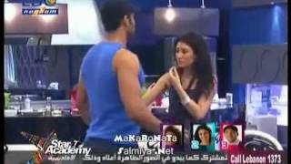 محمد مغربى يمزح مع طاهرة
