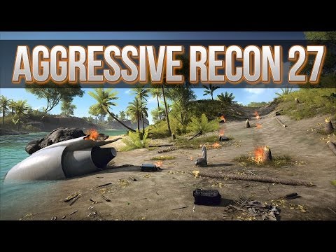 Battlefield 4: Aggressive Recon #27 338 Recon Prisma! (Battlefield 4 Multiplayer BF4)