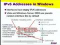 Google IPv6 Conference 2008: IPv6 on Windows