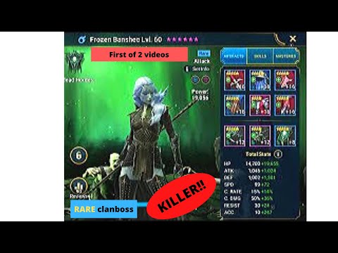 Frozen Banshee Clan Boss. Raid: Shadow legends by Paylarium