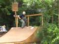 totaly insane crazy mini ramp blunt stall