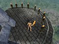  TES4 Oblivion Adoring Fan Bowling Video Game Bonkin Noggins Drowning Pool Comedy Awesome Funny Fire