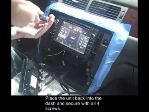 Navigation System Installation for GM Vehicles