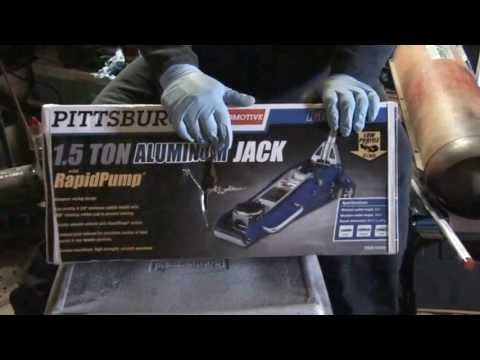 how to bleed harbor freight jack