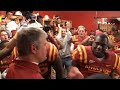Paul Rhoads Post-Game Locker Room Celebration vs. Oklahoma State
