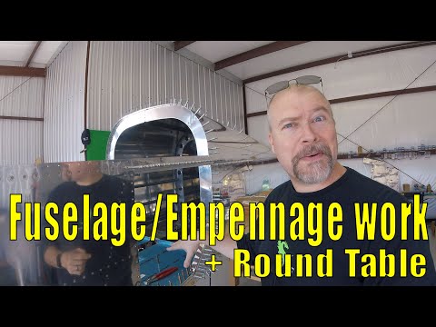 RV-10 Fuselage - 036 - Fuselage / Empennage Work & Secret Stuff