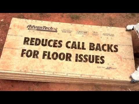 AdvanTech Flooring's Nail Holding Power