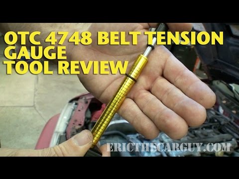 how to use krikit belt tension gauge