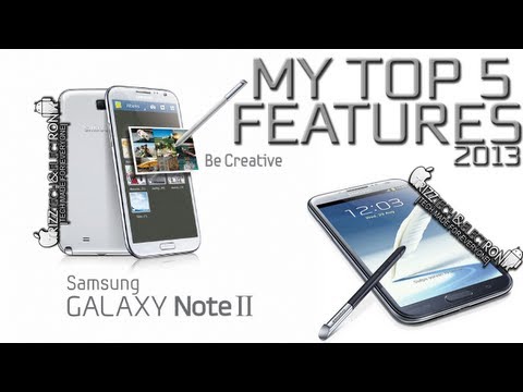 Top 5 Samsung Galaxy Note 2 Features | New - 2013 - 1080P HD
