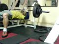 nieudana próba wyciskanie rekordu  1x120kg ( śmiech na sali)