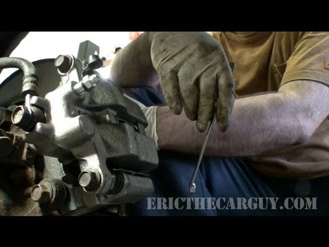 1999 Acura RL Rear Caliper Replacement -EricTheCarGuy