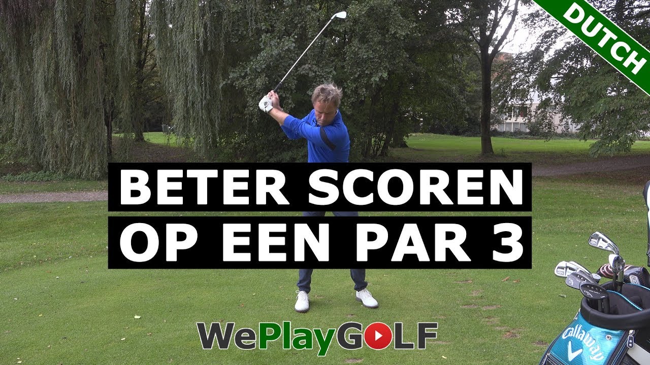 Golf tip: Beter scoren op een par 3