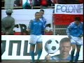EME 1996, Zabrze. Polska - Izrael 4:3 (P. Nowak 1, Juskowiak 50, W. Kowalczyk 55, Kosecki 63 - R. Rosenthal 38, Revivo 43, Zohar 78) | Euro 96 Qualifications. Poland - Israel 4:3. Polska: Wandzik, Łapiński, M. Świerczewski, Wałdoch, Kozmiński, Bałuszyński (46  Bukalski), P. Świerczewski, Kosecki, P. Nowak (46 Wieszczycki), Kowalczyk, Juskowiak. Izrael: Ginzburg, Halfon, A. Harazi, Klinger, Glam, Berkovich, Hazan, Banin, Revivo, Mizrahi (73 Zohar), R. Rosenthal.