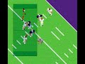 super play action football snes - a disastrous play for kansas state.