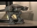 short and crappy animation for a quick test. it's ed-209, you knwo that thing from robocop? this animation prety much sucks, but again it's just a general animation test.