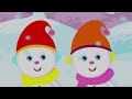 Five Little Snowmen - Nursery Rhyme with Sing Along