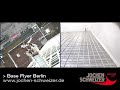 Base Flyer Berlin 2009, Sprung aus 125m Höhe vom parkinn Hotel