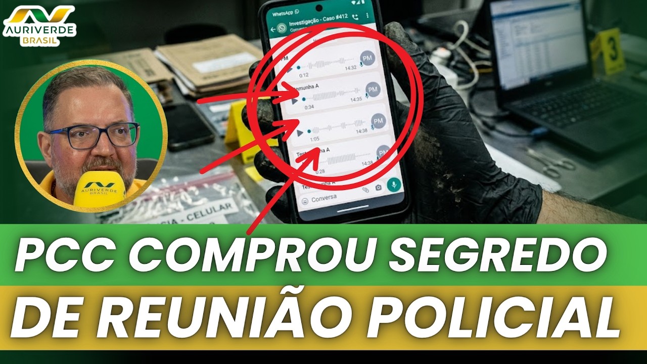 PCC teria pago 5 milhões de reais por áudio de reunião secreta do Gaeco e PMs da Rota