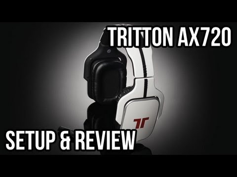 ax720 - A detailed review of the Tritton AX720 headset. With a $130 Price tag and Dolby Headphone virtual 5.1 surround sound, how does the AX720 stack against the co...