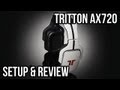 Tritton Ax720 Headset Review and Setup