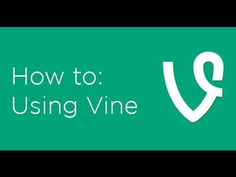 how to use vine app