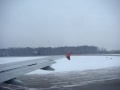 Winter take-off from Moscow, SVO