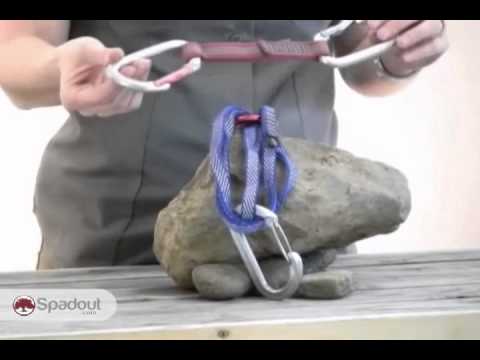 quickdraws - http://www.spadout.com/c/carabiners/ Tips on selecting climbing gear.