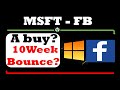 MICROSOFT STOCK - MSFT - FACEBOOK - FB - STOCKS - A BUY OR SELL OR HOL ..