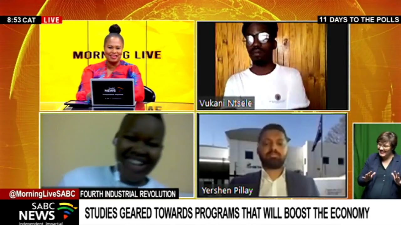 CHIETA SABC MORNING LIVE Discussion on 4IR studies geared towards boosting SA's economy