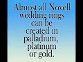 White gold wedding ring with grooves - NS1015-6GCEW - Novell