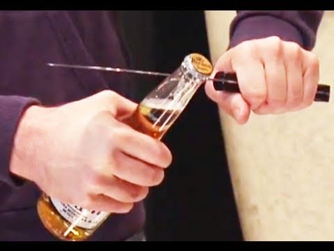 how to open beer bottle