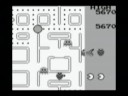 namco (gameboy) 1991 pac man is an arcade game that eat pellets in the maze. in this game, players eat all the pellets while avoiding the ghosts, but when pac man eats a power pellet, he can eat the ghost. this is the gameboy version, the same as the arcade, just portable. pac motor city-ridge racer 5-namco