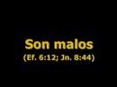 Espíritus Malignos