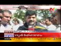 Telugudesam dharna on Obulapuram scam