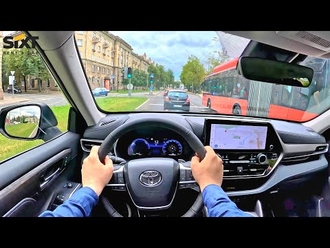 2024 toyota highlander  pov test drive  4k hdr quality