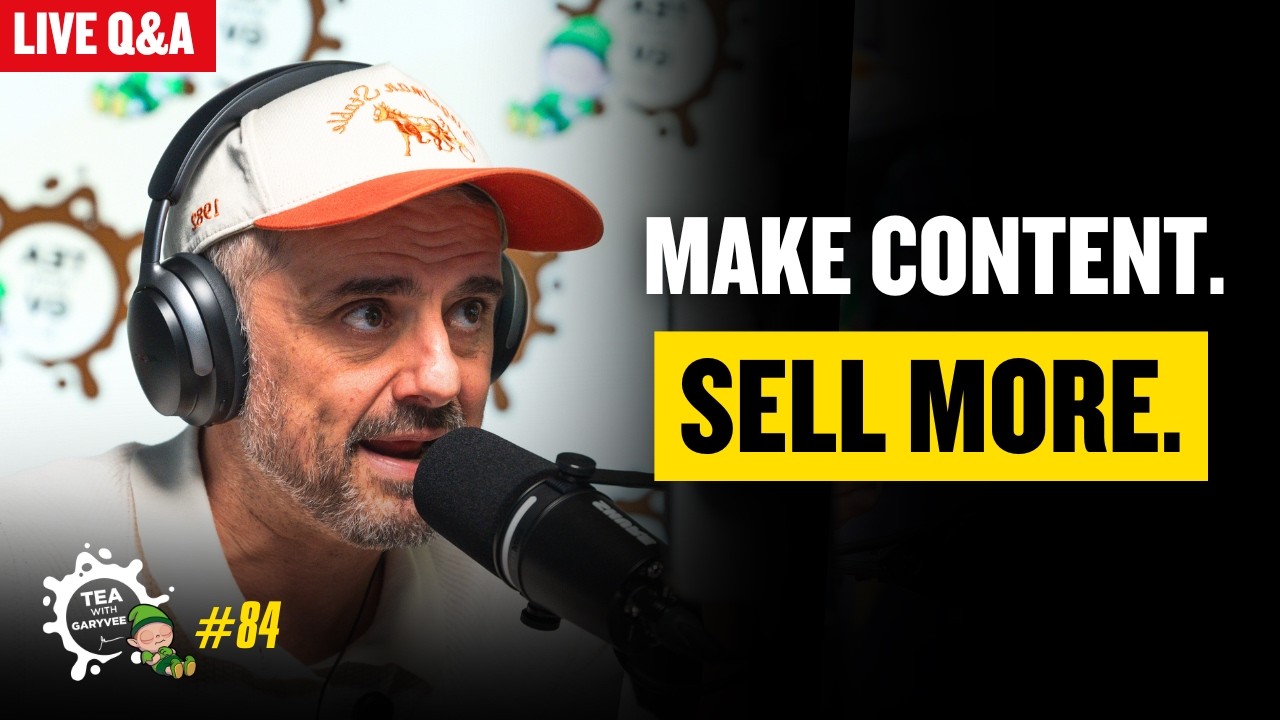 AI + Social Media Growing Businesses, Why You’re Broke, & Side Hustle Wins | Tea with GaryVee ep. 84
