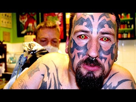 Man Turns Himself Into The Devil - Extreme Body Modification