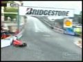 race car crashes