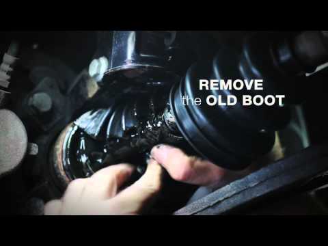 how to change a cv boot on a renault clio