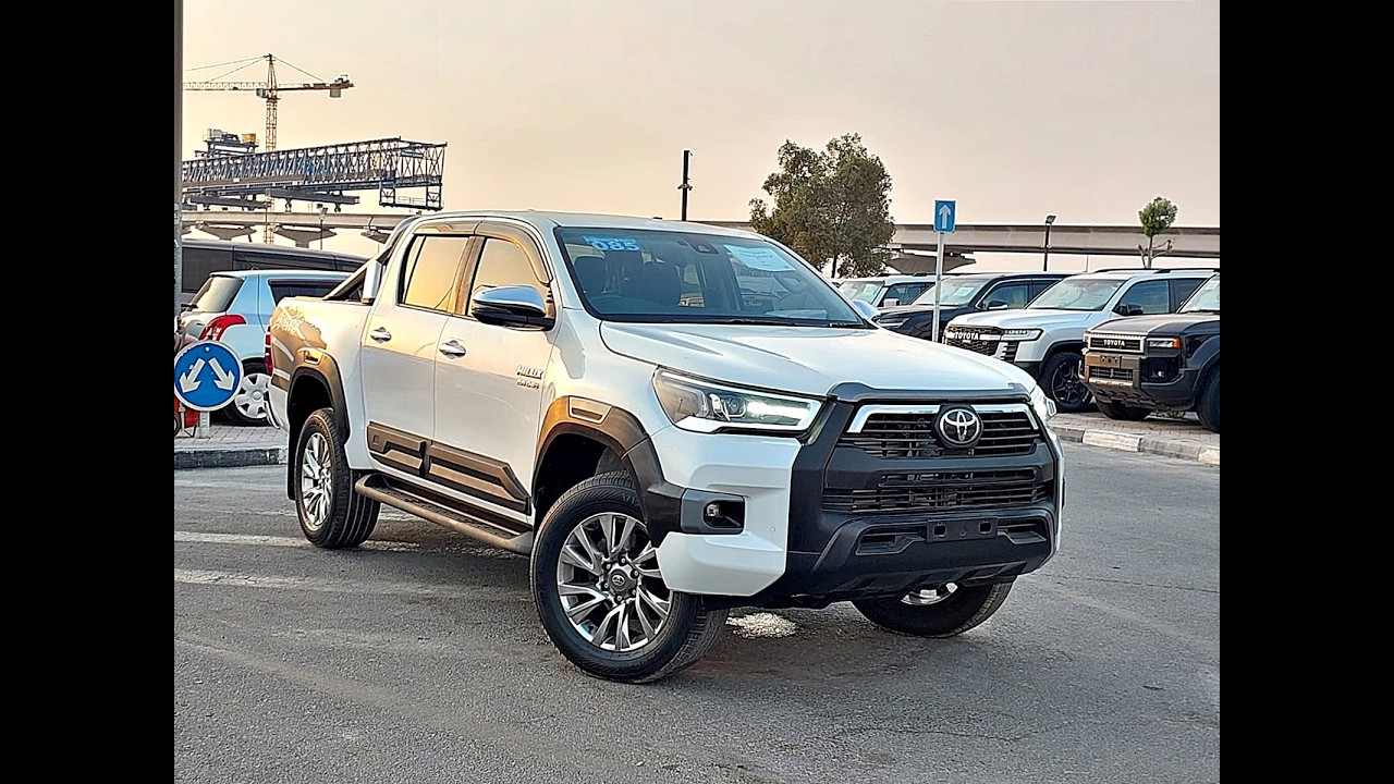 Toyota Hilux ADVENTURE (RAMADAN OFFER) TOYOTA HILUX PICKUP RHD 2023 MODEL 2.8 L DIESEL AUTOMATIC(PM81485) video