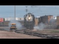 Union Pacific Railroad's historic steam locomotive, No. 844, Leaves Cheyenne Wyoming June 18 at 8 am Eastbound to Omaha and Council Bluffs, Iowa, to celebrate the Railroad's history and heritage as part of the community's Railroad Days celebration. 