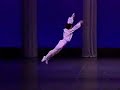 this is from a ballet by mr. yatsuyanagi.  he left this music open for me to choreograph.  before everyone jumps on me for being sloppy, i realize!  but you have to realize that the studio we rehearsed in is too small to do a proper diagonal, let alone a manege, and i had no coach either.  so, this was the second time i'd ever even tried this choreography (the first time was in dress-rehearsal!)  the soutenue at the end was accidental, but it work out musically anyways.  the idea was to finish in first arabesue, then go straight to the knee.
