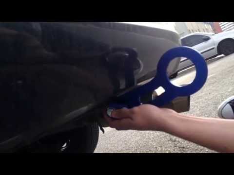 how to fit jdm tow hook