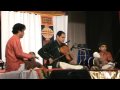 Vittal Ramamurthy (Violin), Arjun (Mrudangam), and Ganesh Kumar (Kanjira)